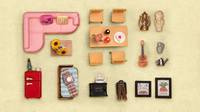 A-Frame Cabin Miniature DIY Kit