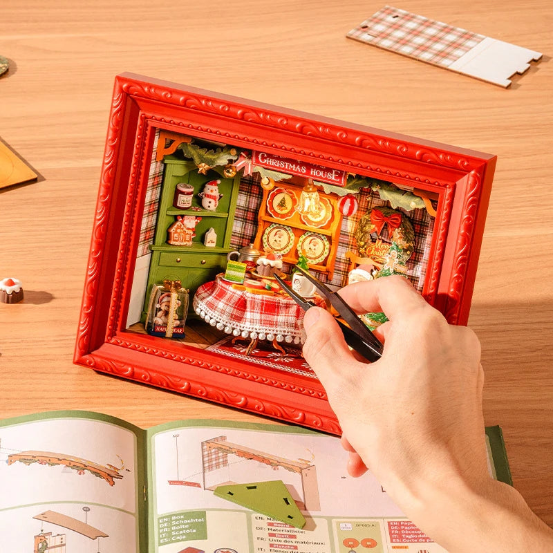 Christmas Eve Party Picture Frame DIY Kit