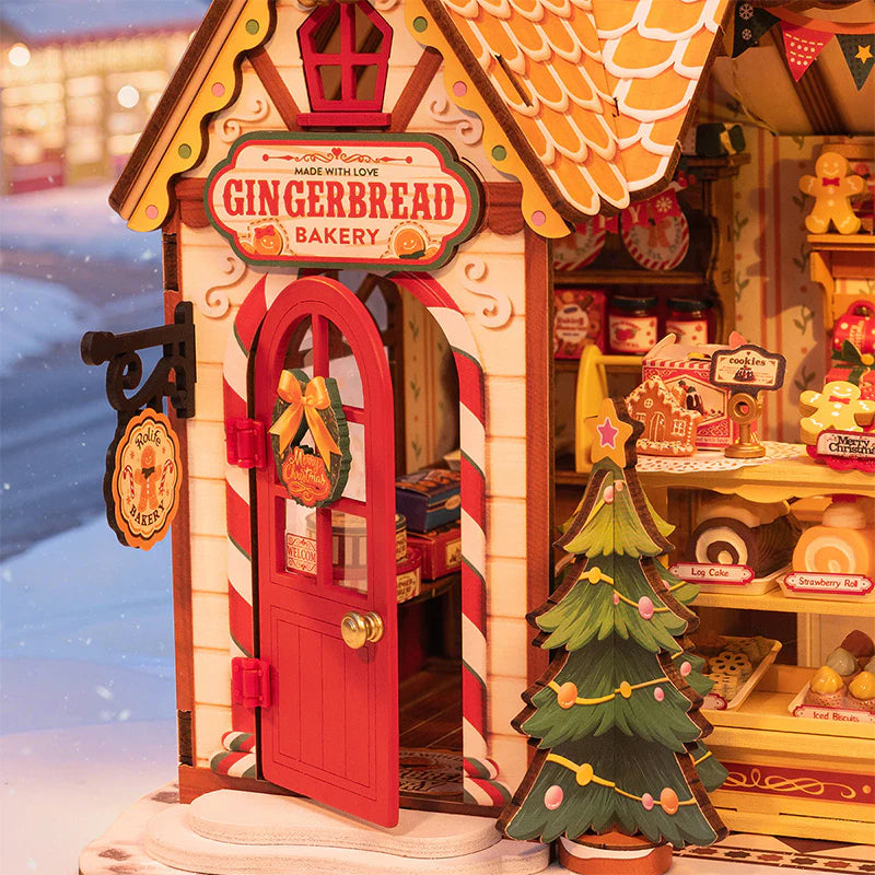 Gingerbread House Miniature DIY Kit