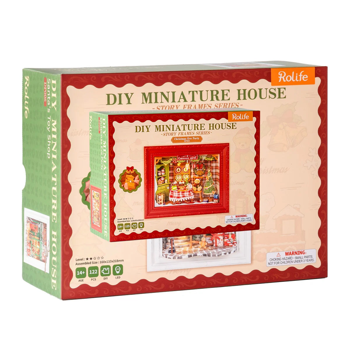 Christmas Eve Party Picture Frame DIY Kit