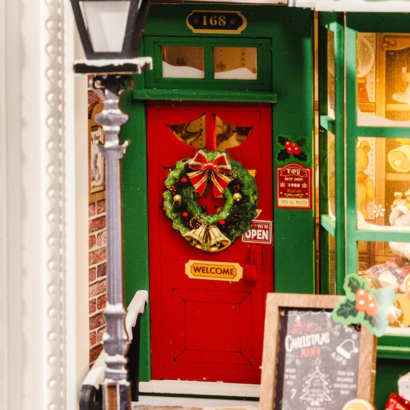 Santa's Toy Shop Picture Frame