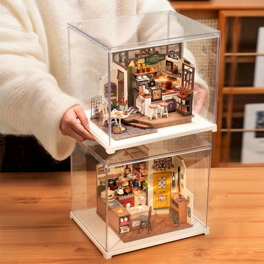 Staubschutzbox für Miniaturhaus