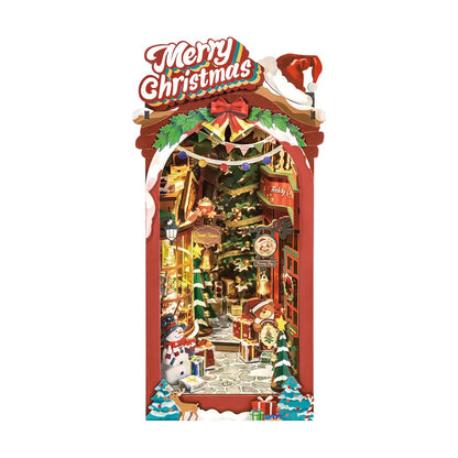 Christmas Street Diorama Book Nook DIY Kit | Hobbynella