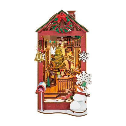 Christmas Diorama Book Nook DIY Kit | Hobbynella
