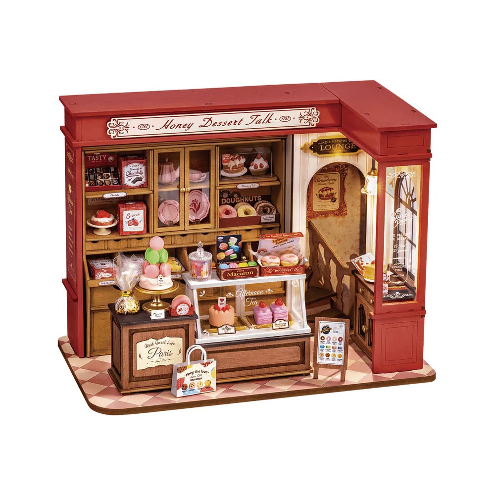 Honey Dessert Talk Miniature DIY Kit | Hobbynella