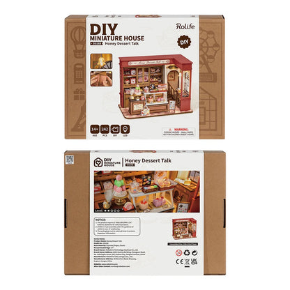 Honey Dessert Talk Miniature DIY Kit | Hobbynella