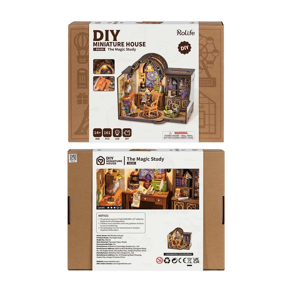 Magic Study Miniature DIY Kit | Hobbynella
