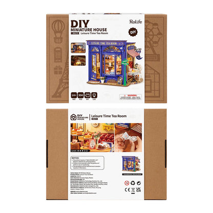 Leisure Tea Room Miniature DIY Kit