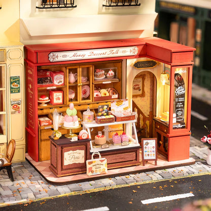 Honey Dessert Talk Miniature DIY Kit | Hobbynella
