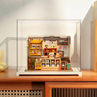 Staubschutzbox für Miniaturhaus