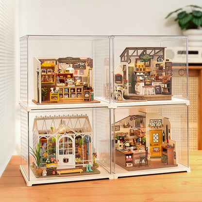 Staubschutzbox für Miniaturhaus