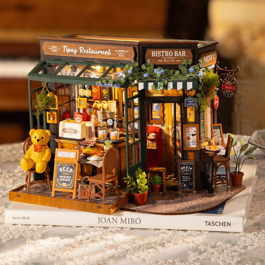Tipsy Restaurant Miniature DIY Kit | Hobbynella