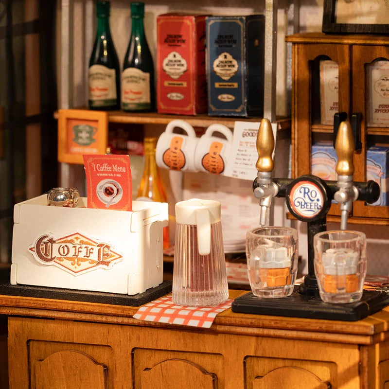 Tipsy Restaurant Miniature DIY Kit | Hobbynella