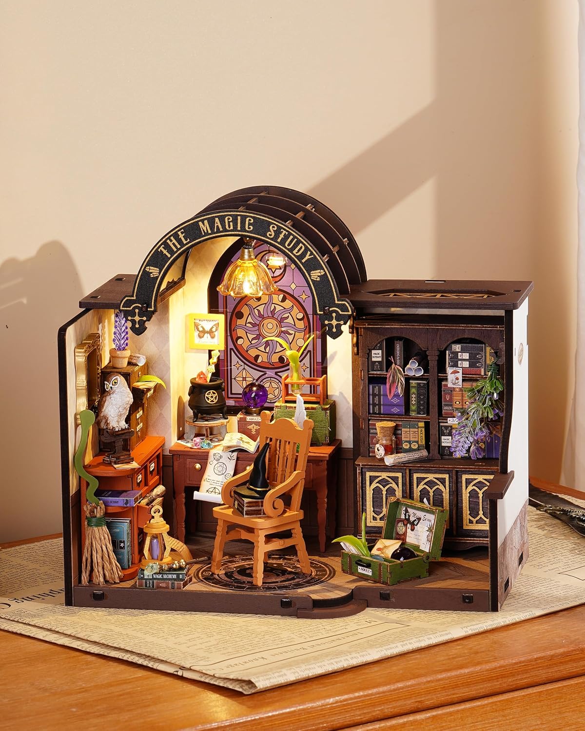 Magic Study Miniature DIY Kit | Hobbynella