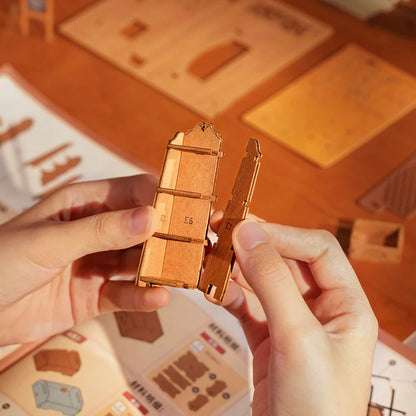 Bookstore Miniature DIY Kit | Hobbynella