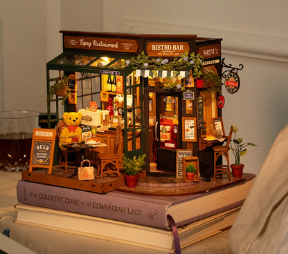 Tipsy Restaurant Miniature DIY Kit | Hobbynella