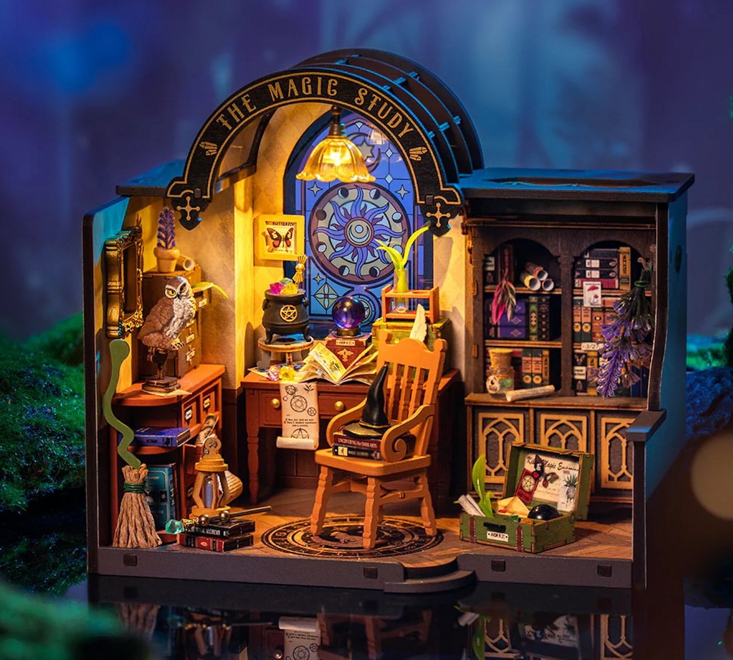 Magic Study Miniature DIY Kit | Hobbynella