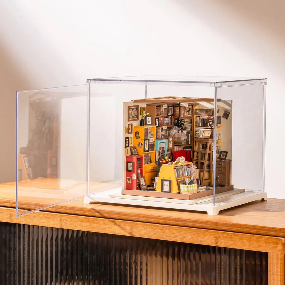 Staubschutzbox für Miniaturhaus
