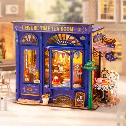Leisure Tea Room Miniature DIY Kit