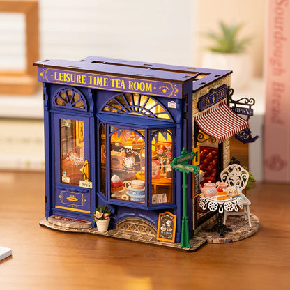 Leisure Tea Room Miniature DIY Kit