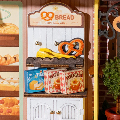 Fluffy Cat Bakery Framed Miniature Diorama