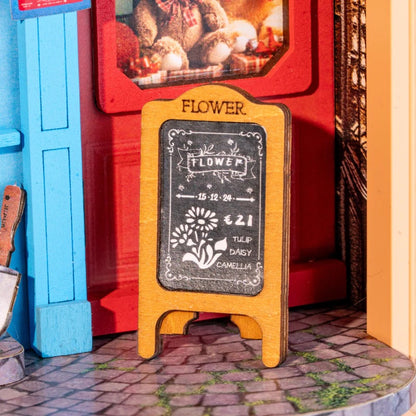 Daily Fresh Flower Framed Miniature Diorama