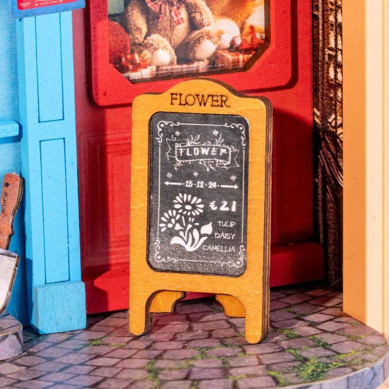Daily Fresh Flower Framed Miniature Diorama