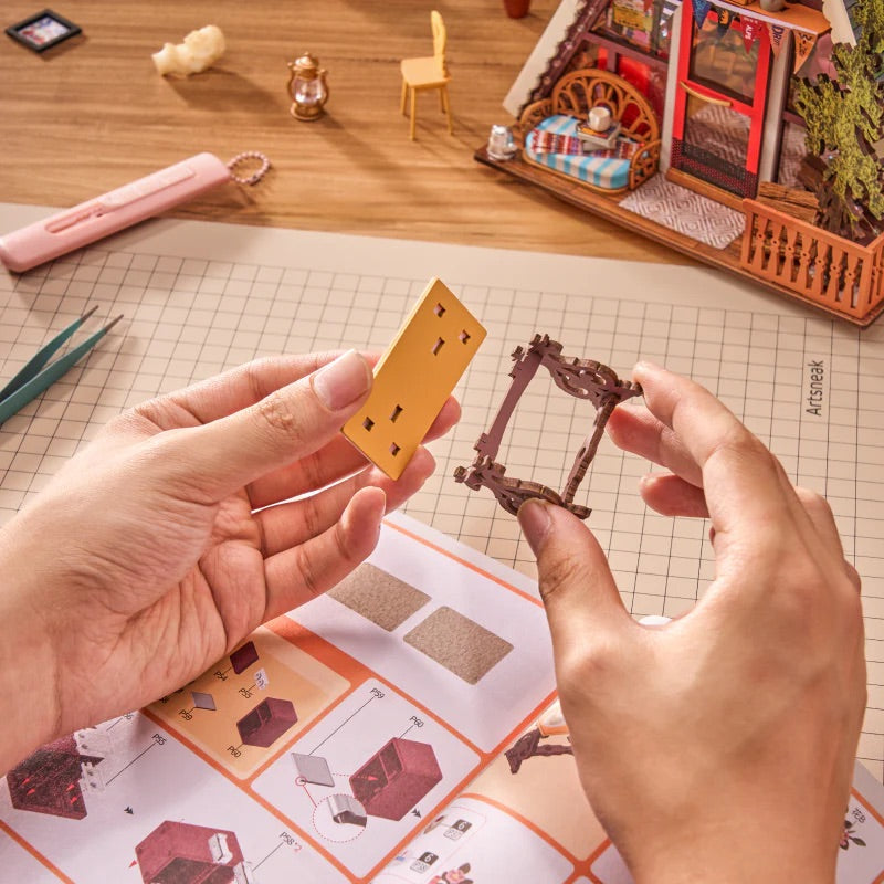 A-Frame Cabin Miniature DIY Kit