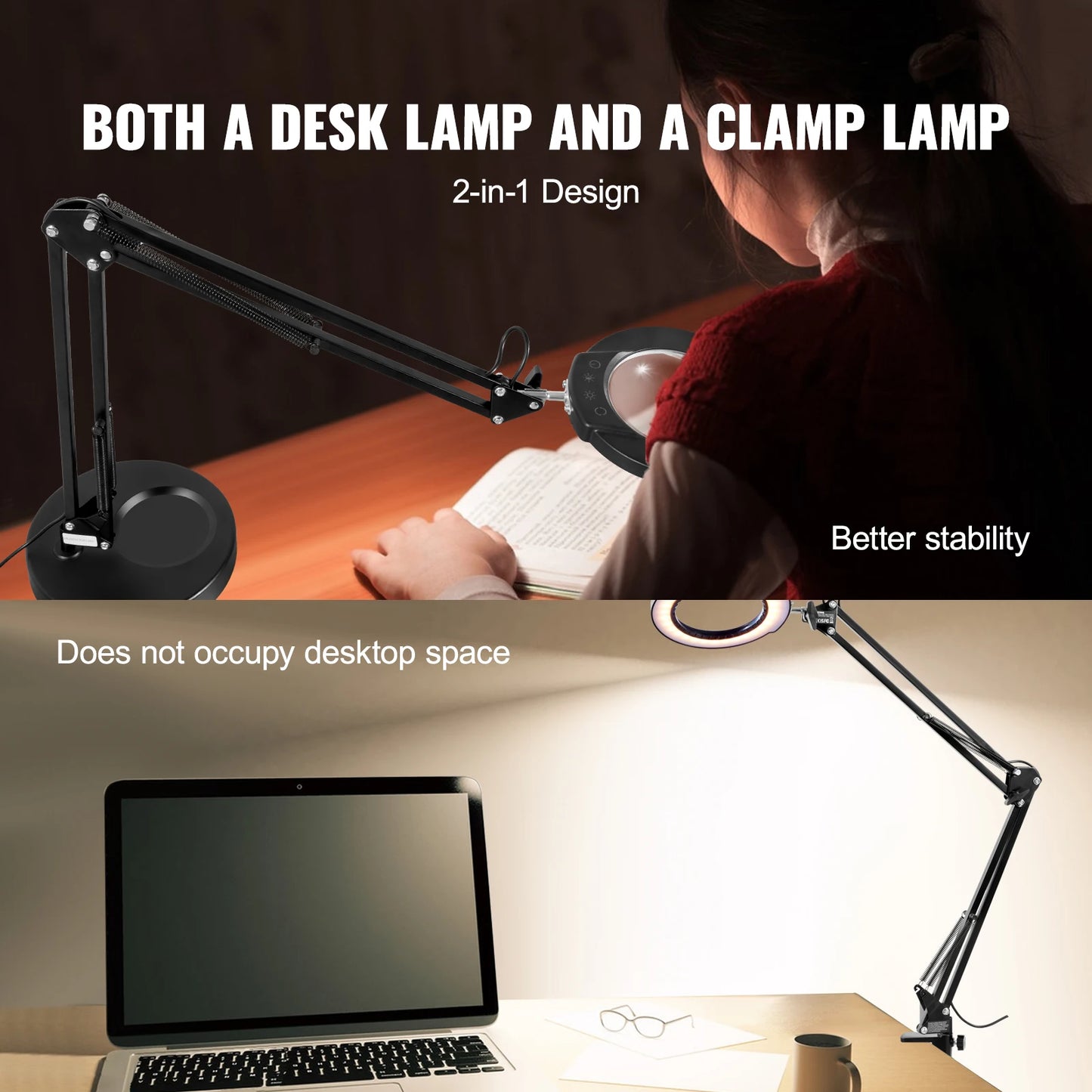 Lampe LED loupe 5X