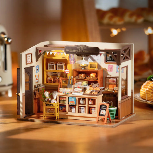 Becka's Baking House Miniature DIY Kit | Hobbynella