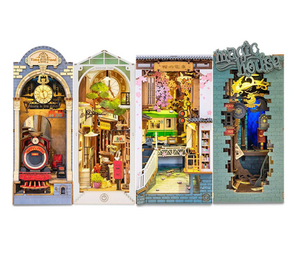 Sunshine City Diorama Book Nook DIY Kit | Hobbynella
