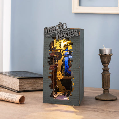 Magic House Diorama Book Nook DIY Kit | Hobbynella
