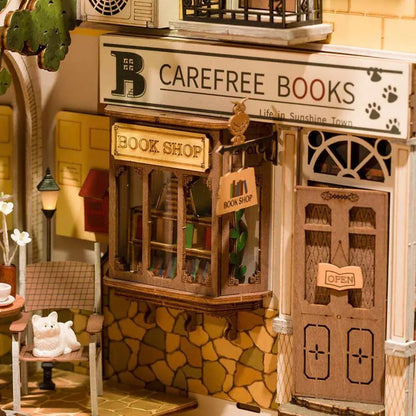 Sunshine City Diorama Book Nook DIY Kit | Hobbynella