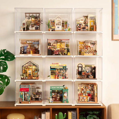 Staubschutzbox für Miniaturhaus