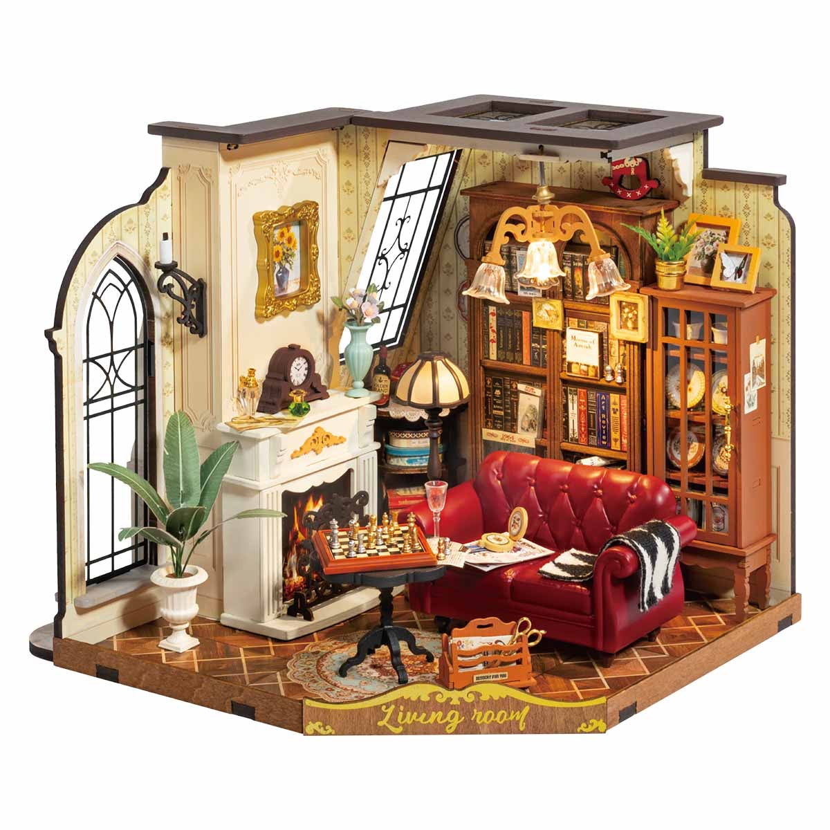 Catherine's Living Room Miniature DIY Kit