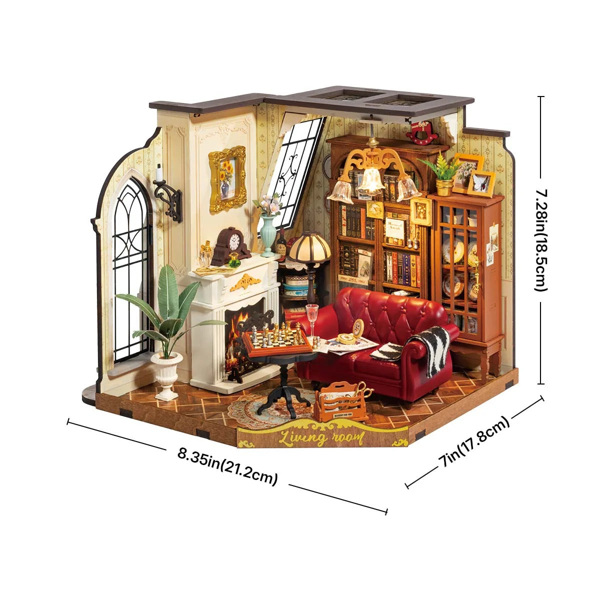 Catherine's Living Room Miniature DIY Kit