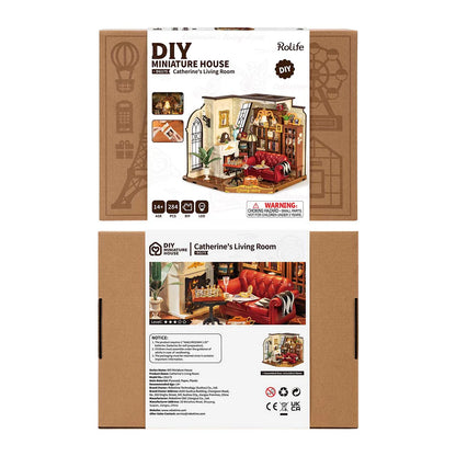 Catherine's Living Room Miniature DIY Kit