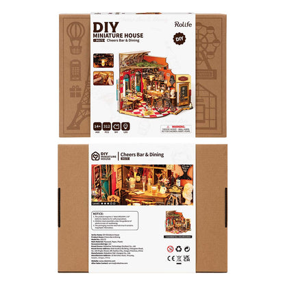 Cheers Bar & Dining Miniature DIY Kit