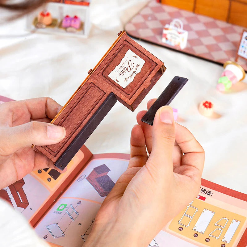 Honey Dessert Talk Miniature DIY Kit | Hobbynella