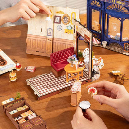 Leisure Tea Room Miniature DIY Kit