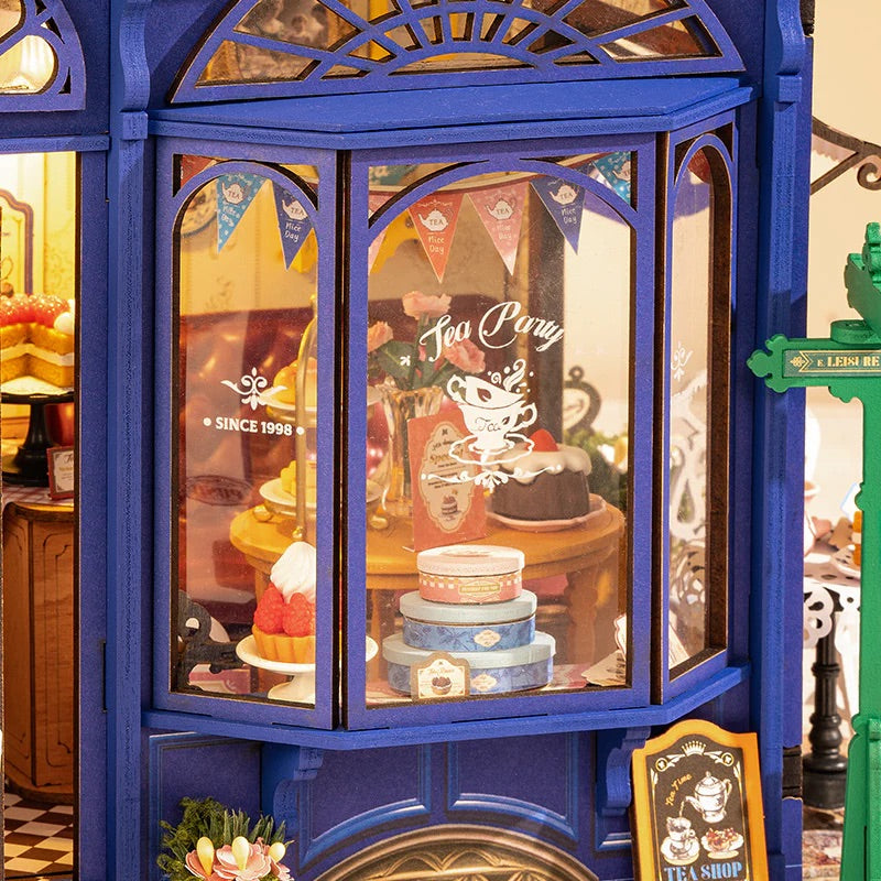Leisure Tea Room Miniature DIY Kit