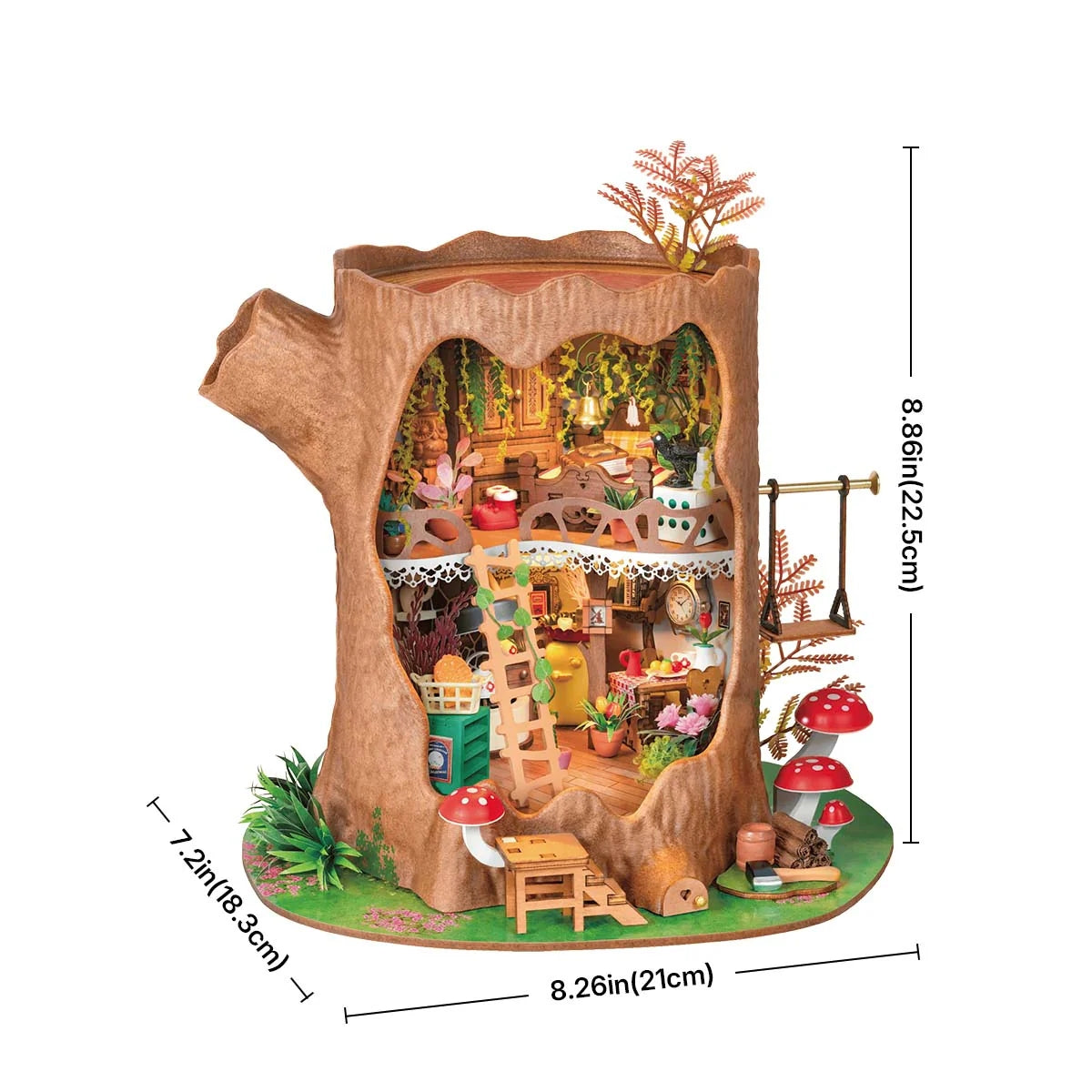 Fairytale Tree House Miniature DIY Kit