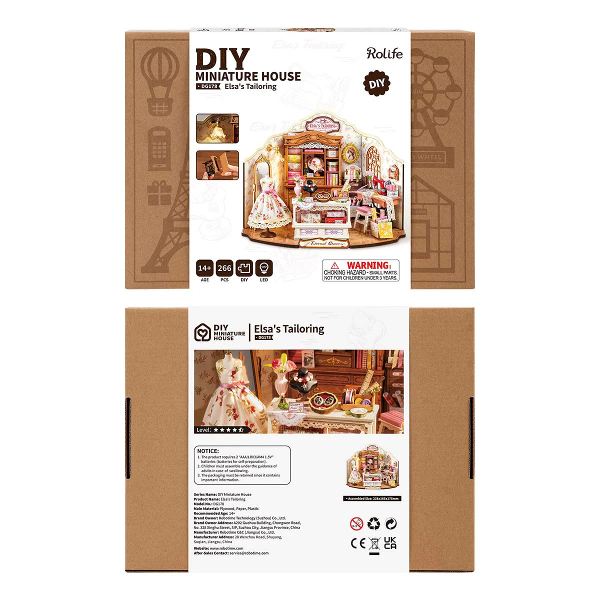 Elsa's Tailoring Miniature DIY Kit