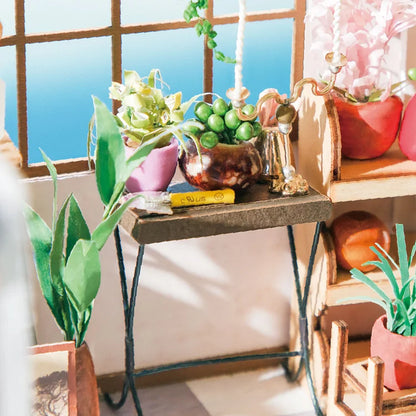 Emily's Flower Shop Miniature DIY Kit | Hobbynella