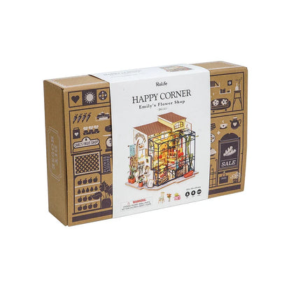 Emily's Flower Shop Miniature DIY Kit | Hobbynella