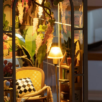 Garden House Diorama Book Nook DIY Kit | Hobbynella