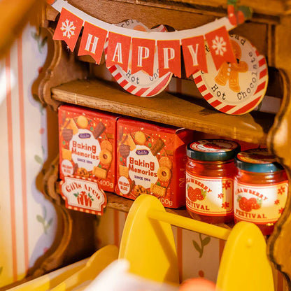 Gingerbread House Miniature DIY Kit