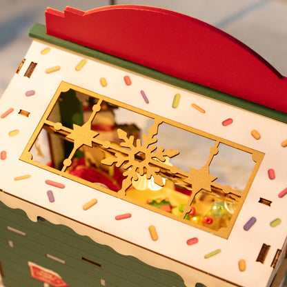 Christmas Candy Stand Miniature DIY Kit