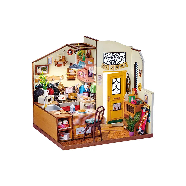 Homey Kitchen Miniature DIY Kit | Hobbynella