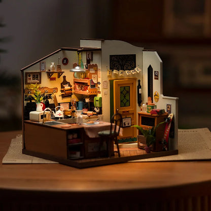 Homey Kitchen Miniature DIY Kit | Hobbynella